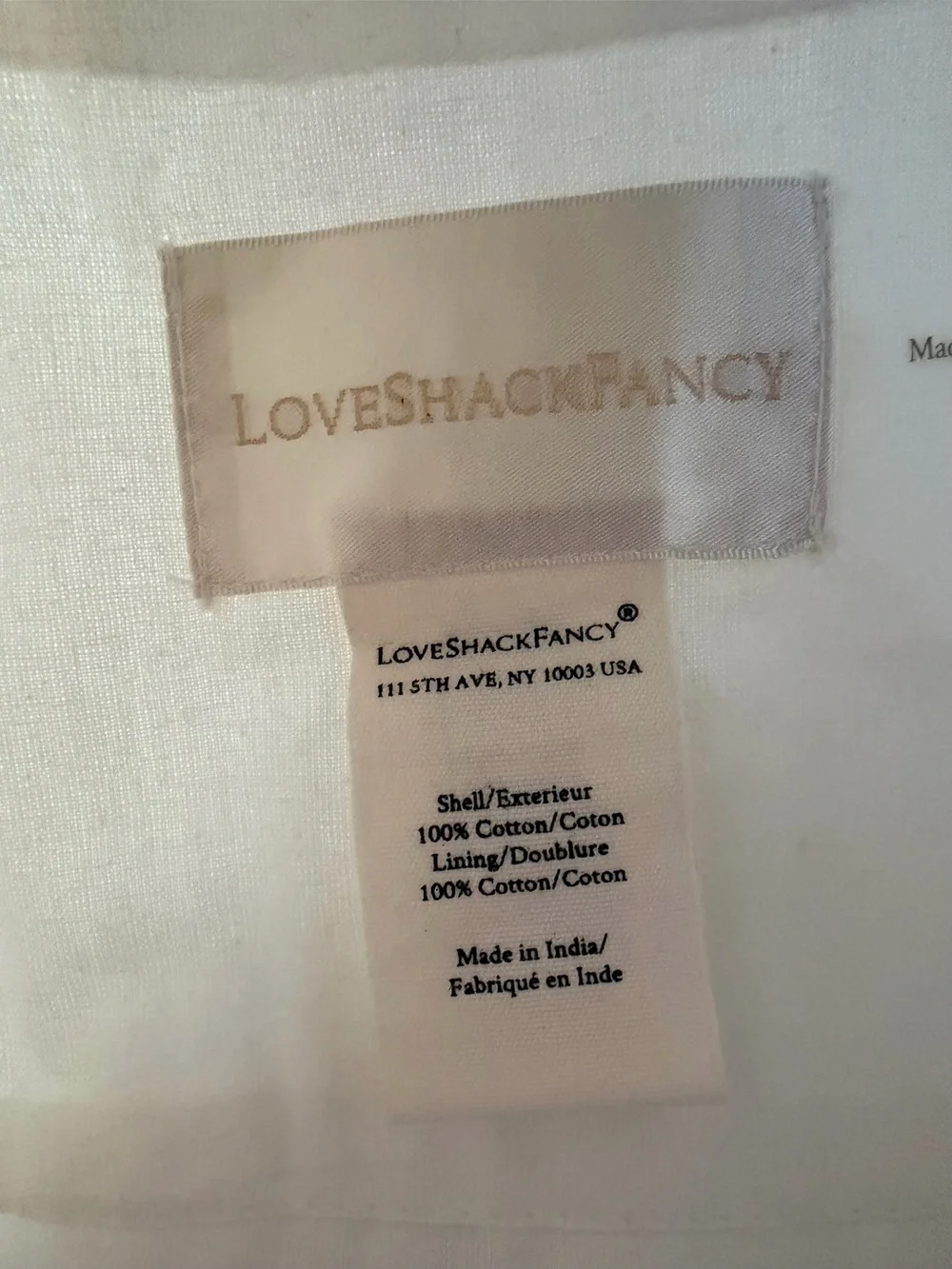 LoveShackFancy x Anthropologie Quilted Soft Pink Floral Backpack - Picture 10 of 10